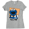 nom Ladies Fitted T-Shirt