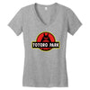 Totoro Park Women's V-Neck T-Shirt