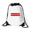 supreme bitch Drawstring Bags