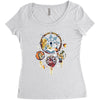 wonderland dream catcher Women's Triblend Scoop T-shirt