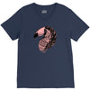 guacamaya bird amazonas wings V-Neck Tee