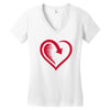 love back Women's V-Neck T-Shirt