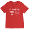 my bucket list beer ice V-Neck Tee