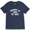 property of my wife V-Neck Tee