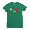 nye tyson '16 science rules Ladies Fitted T-Shirt