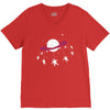 Saturn Swing V-Neck Tee