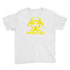 biohazard emo gamer cool rock music Youth Tee