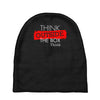 think outside the box thinker Baby Beanies
