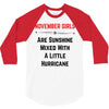 November Girls 3/4 Sleeve Shirt