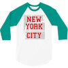 new york city 3/4 Sleeve Shirt