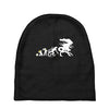 alien evolution   mens funny Baby Beanies