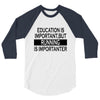 running is importanter 3/4 Sleeve Shirt