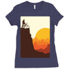 break on the mountain Ladies Fitted T-Shirt
