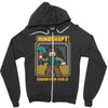 mine shaft Zipper Hoodie