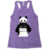 panda police Racerback Tank
