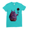 Totoro Forest Ladies Fitted T-Shirt