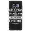 And 8th Day God Look Down So God Made A Leo Girl Samsung Galaxy S8 Plus