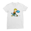 part time job   aquarium Ladies Fitted T-Shirt