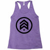 analog black new logo Racerback Tank
