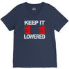 keep it lowered V-Neck Tee