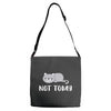 Cat Says Not Today Adjustable Strap Totes