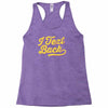 i text back Racerback Tank