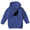 cat black had Youth Hoodie