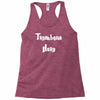 trombone hero funny music Racerback Tank