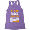 My Son Is Super Awesome His Mother Racerback Tank