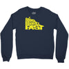 going downhill fast cycling Crewneck Sweatshirt