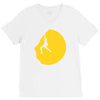 adrenaline addict rock climbing V-Neck Tee