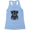 demon wolf Racerback Tank