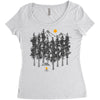 be alone Women's Triblend Scoop T-shirt