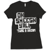 oh sheesh y'all (2) Ladies Fitted T-Shirt