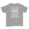 save the chubby unicorns (2) Youth Tee