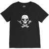 rock skull V-Neck Tee
