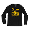 drum n bass birthday music Long Sleeve Shirts