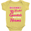 Grammy Was Created Because Need Real Heroes Baby Onesie