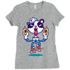 no graffiti here sir Ladies Fitted T-Shirt