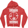 people should not be afraid of their governments Zipper Hoodie