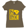 lithuania europe home Ladies Fitted T-Shirt