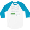 installing muscles please wait 3/4 Sleeve Shirt