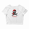 personalized pirate Crop Top