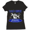 papa s service Ladies Fitted T-Shirt