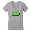 Powerfull Son Women's V-Neck T-Shirt