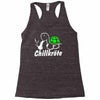 chillkrote smoke weed punk gras Racerback Tank