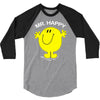 mr happy 3/4 Sleeve Shirt