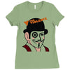 v for violence Ladies Fitted T-Shirt
