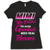 Mimi Was Created Because Need Real Heroes Ladies Fitted T-Shirt