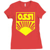 ossi  fdj ddr fun Ladies Fitted T-Shirt
